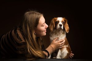 fotoshoot samen met hond - hond en baas